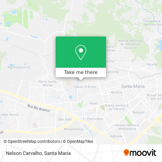 Mapa Nelson Carvalho