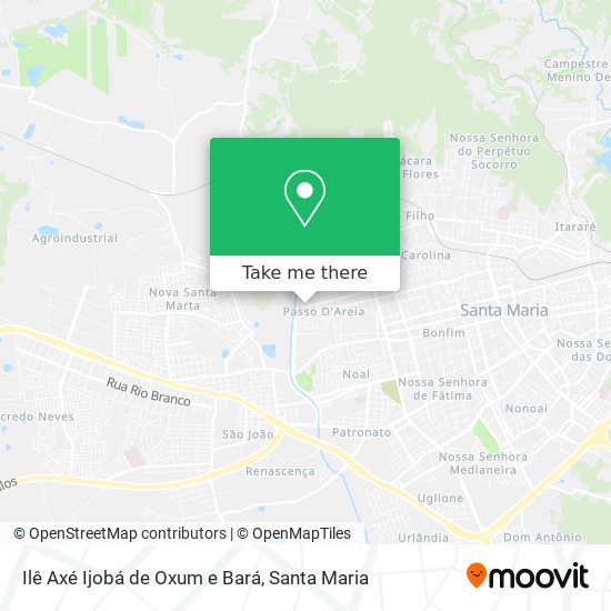 Ilê Axé Ijobá de Oxum e Bará map