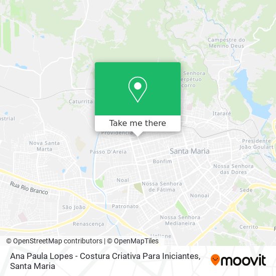 Ana Paula Lopes - Costura Criativa Para Iniciantes map