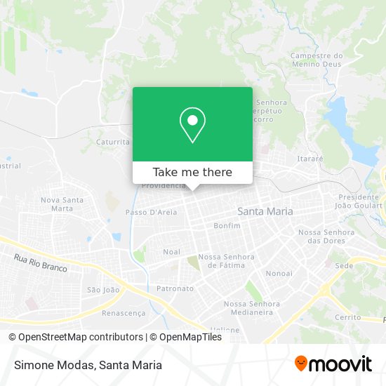Simone Modas map