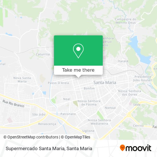 Supermercado Santa Maria map