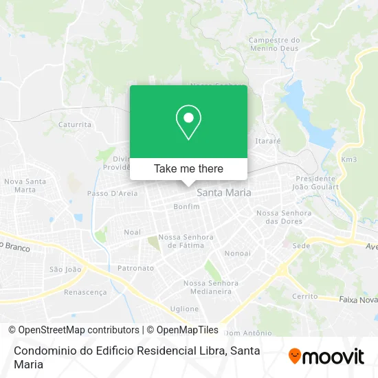Condominio do Edificio Residencial Libra map