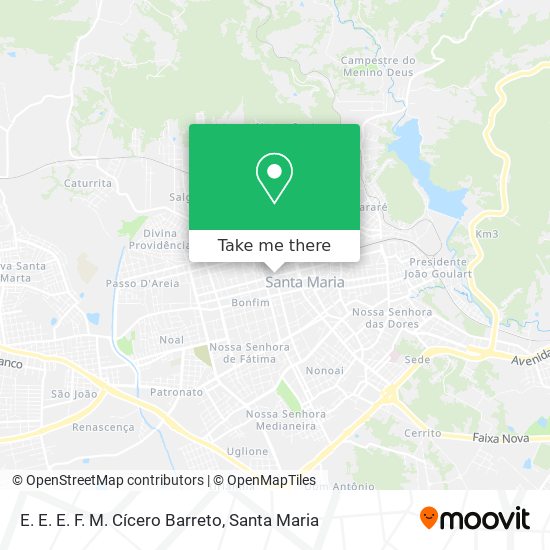 E. E. E. F. M. Cícero Barreto map