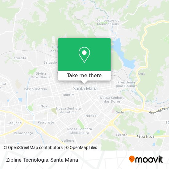 Zipline Tecnologia map