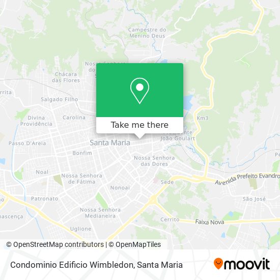 Condominio Edificio Wimbledon map