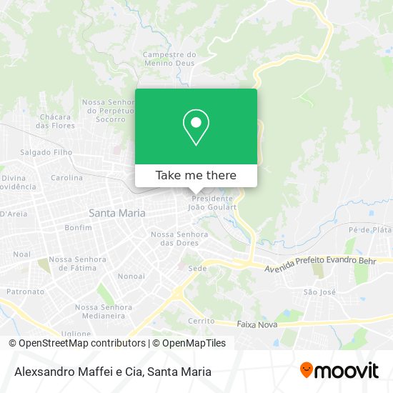Alexsandro Maffei e Cia map