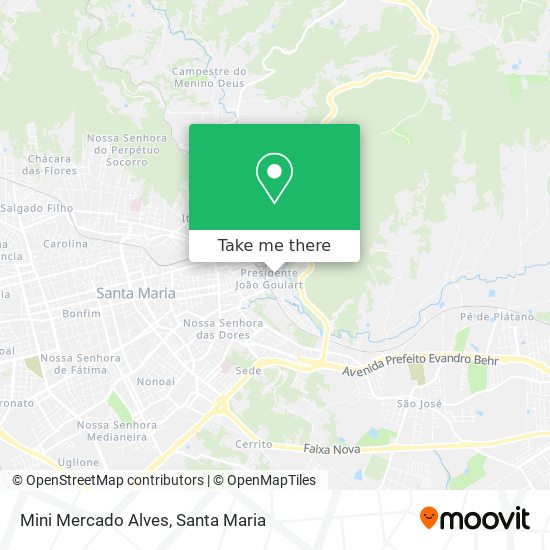 Mini Mercado Alves map