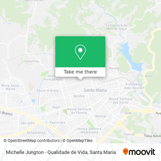 Michelle Jungton - Qualidade de Vida map