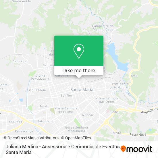 Juliana Medina - Assessoria e Cerimonial de Eventos map