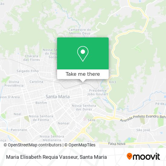 Maria Elisabeth Requia Vasseur map