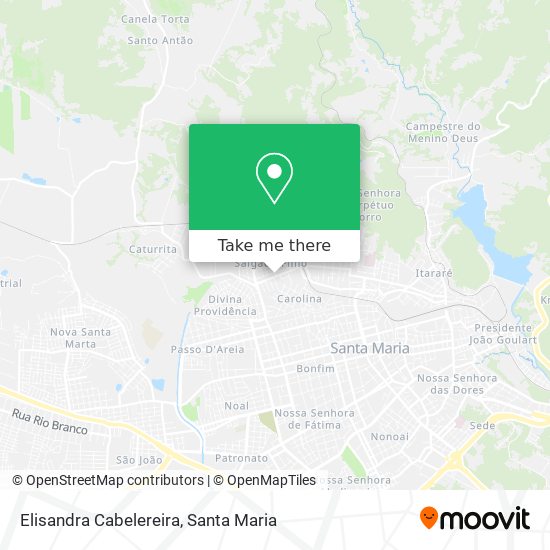 Elisandra Cabelereira map