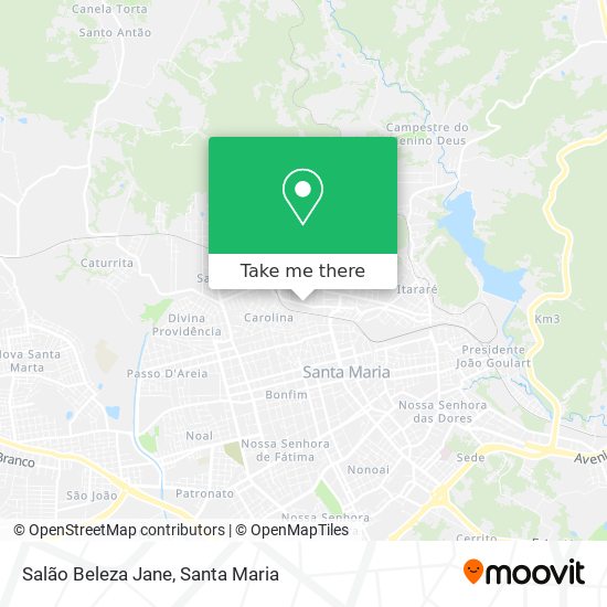 Salão Beleza Jane map