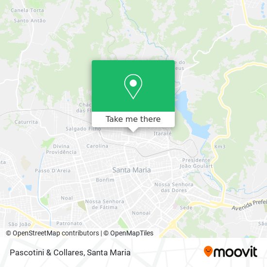 Pascotini & Collares map