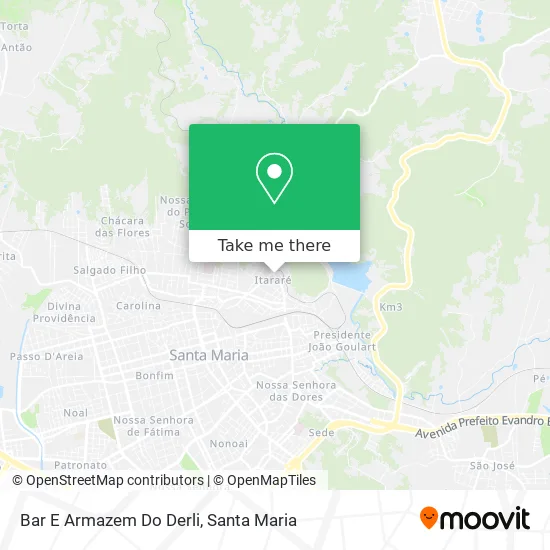 Bar E Armazem Do Derli map