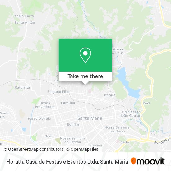 Floratta Casa de Festas e Eventos Ltda map