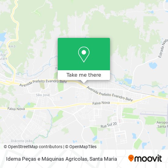 Idema Peças e Máquinas Agrícolas map