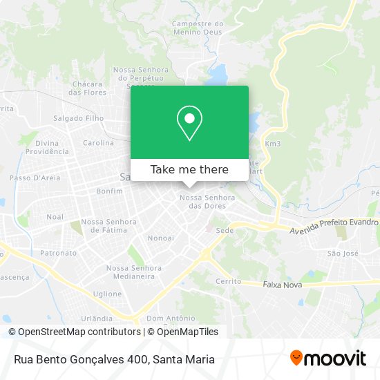 Rua Bento Gonçalves 400 map