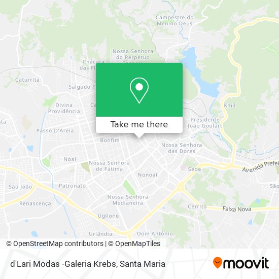 d'Lari Modas -Galeria Krebs map