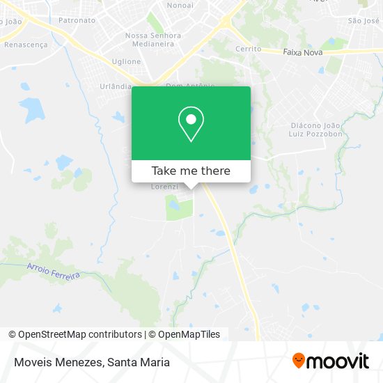 Moveis Menezes map