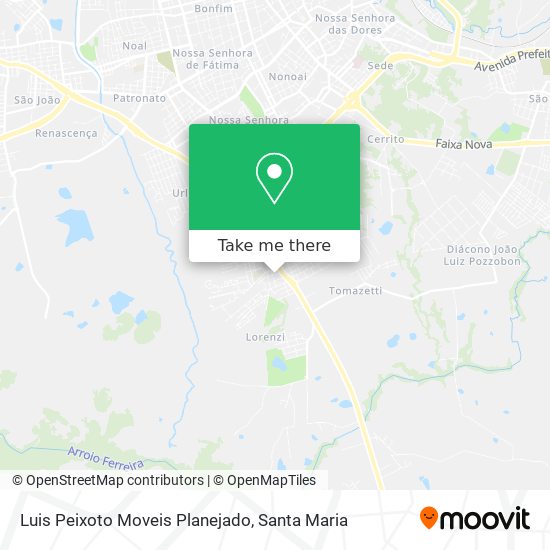 Luis Peixoto Moveis Planejado map