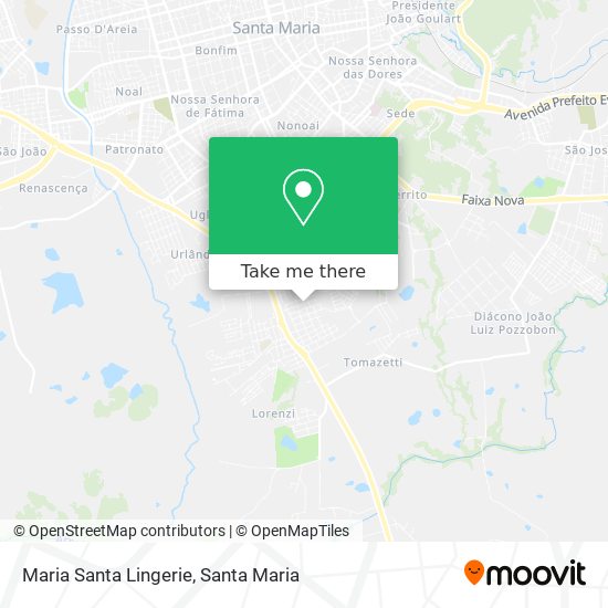 Maria Santa Lingerie map