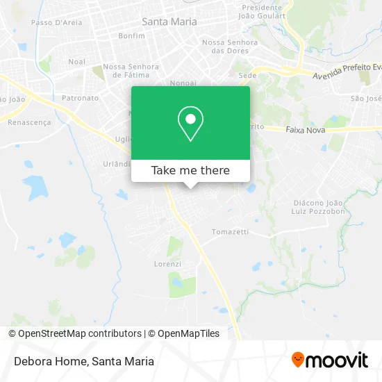Debora Home map