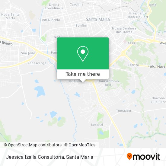 Jessica Izaila Consultoria map