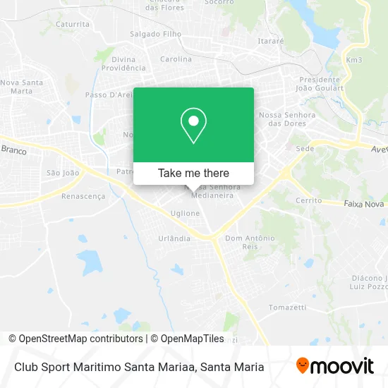 Club Sport Maritimo Santa Mariaa map