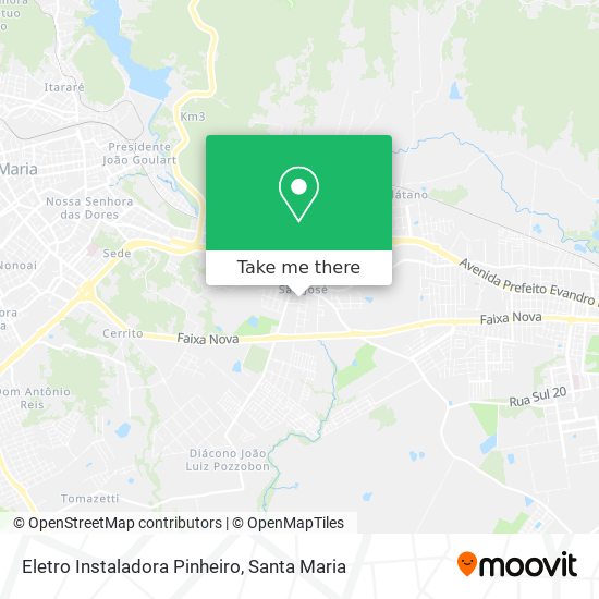 Mapa Eletro Instaladora Pinheiro