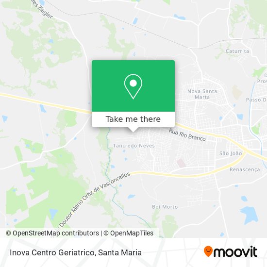 Inova Centro Geriatrico map