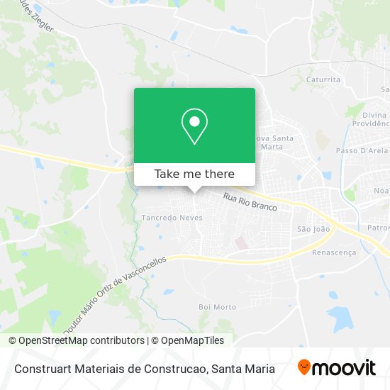 Construart Materiais de Construcao map
