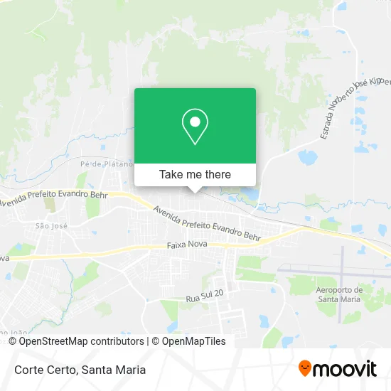 Corte Certo map
