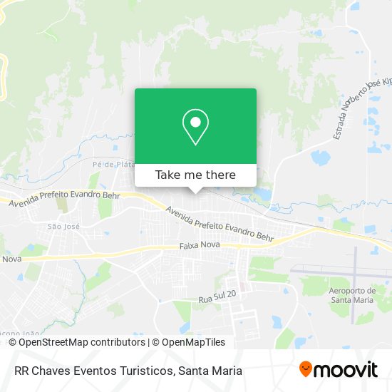 RR Chaves Eventos Turisticos map
