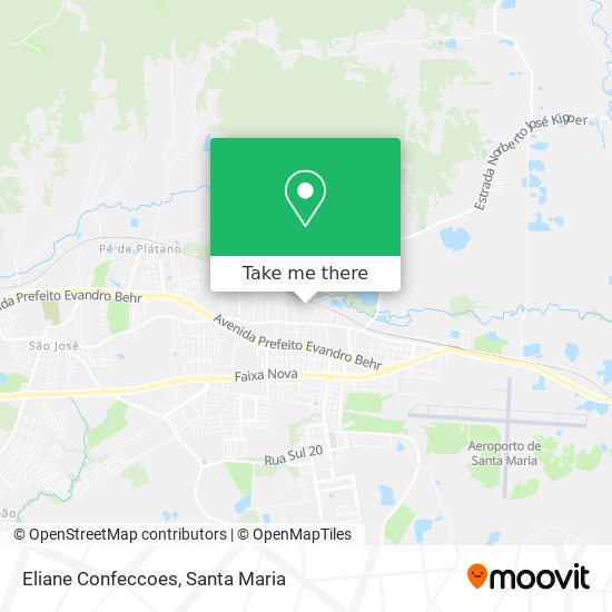 Eliane Confeccoes map