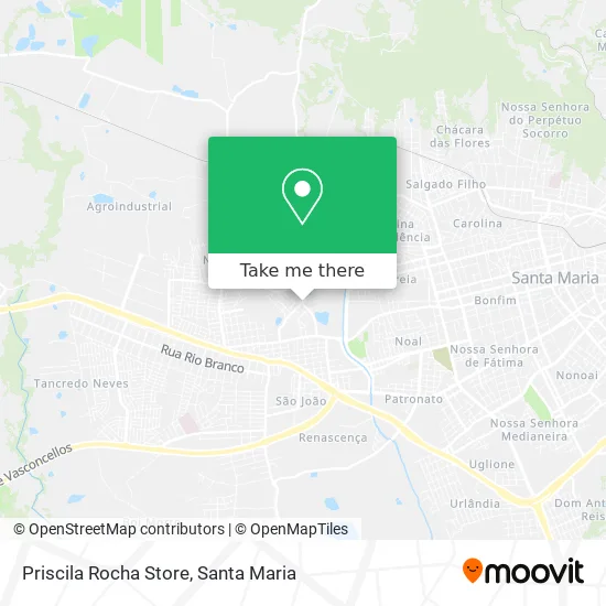Priscila Rocha Store map