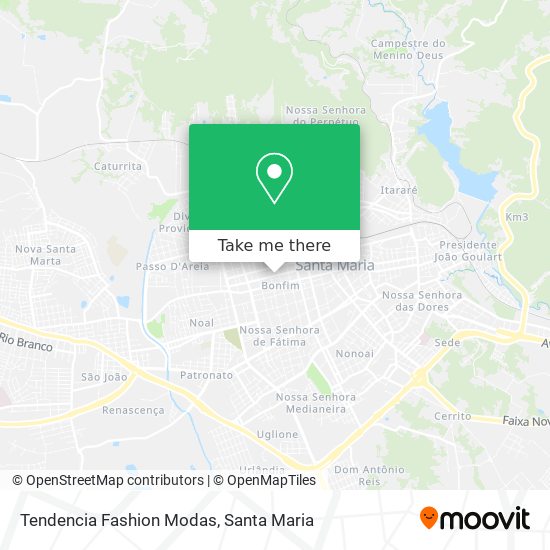 Tendencia Fashion Modas map