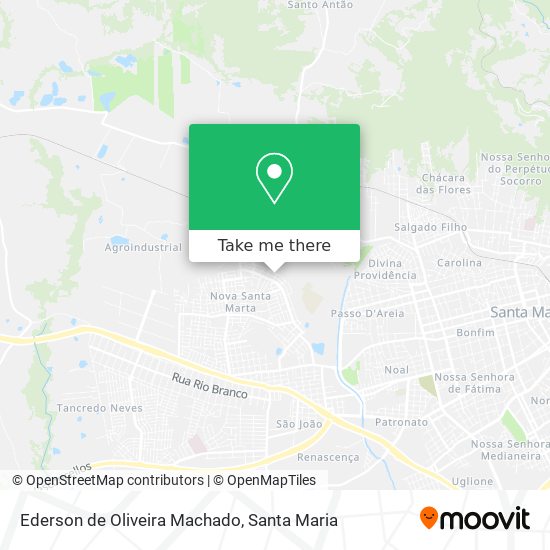 Ederson de Oliveira Machado map