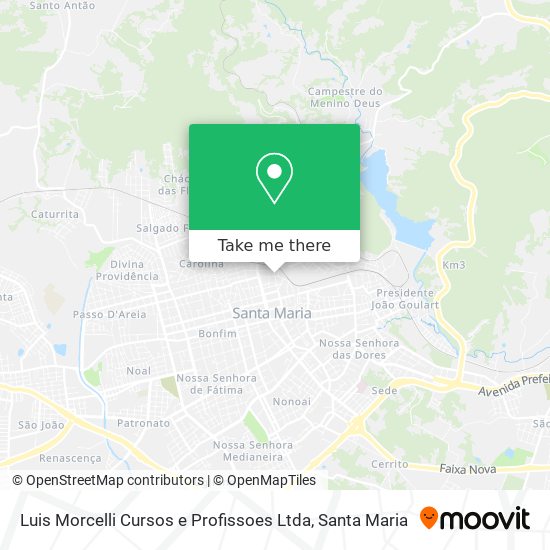 Luis Morcelli Cursos e Profissoes Ltda map
