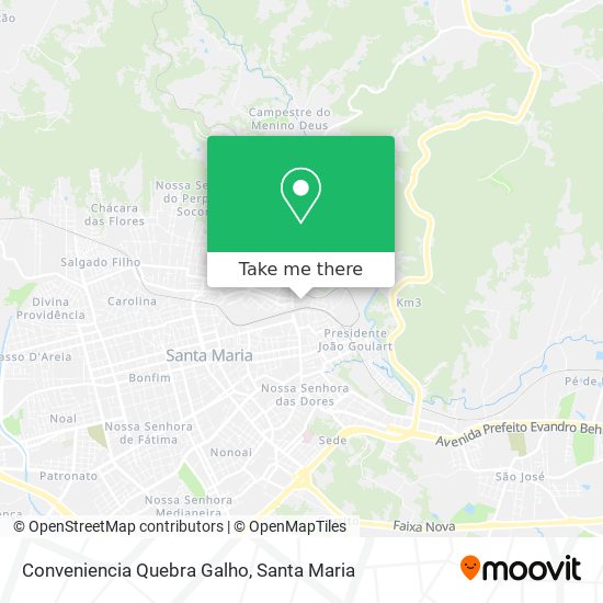 Conveniencia Quebra Galho map