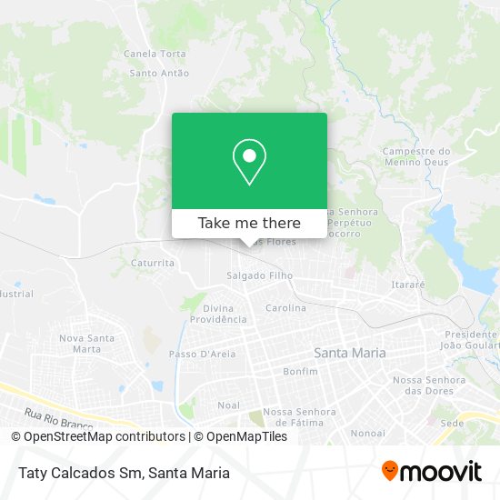 Mapa Taty Calcados Sm