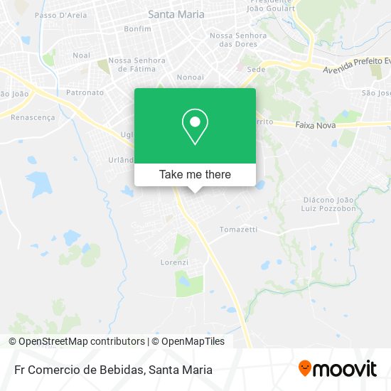 Fr Comercio de Bebidas map
