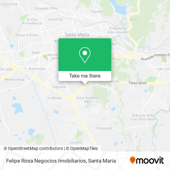 Felipe Rosa Negocios Imobiliarios map