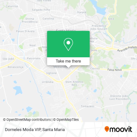 Dorneles Moda VIP map