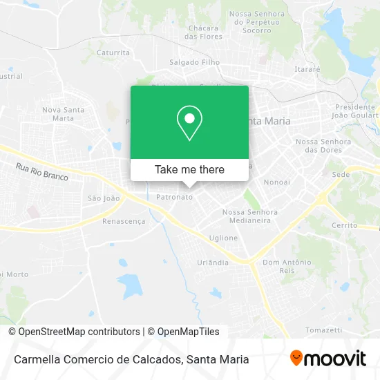 Carmella Comercio de Calcados map
