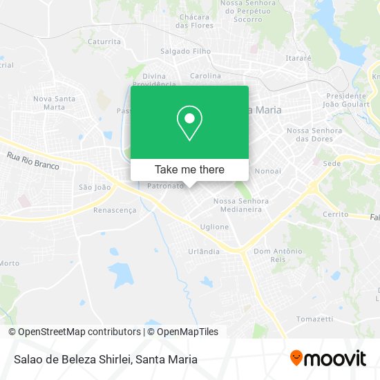 Salao de Beleza Shirlei map