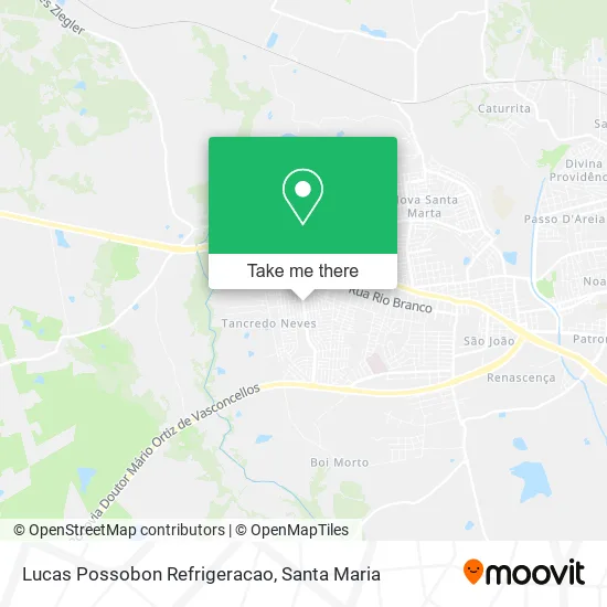 Lucas Possobon Refrigeracao map