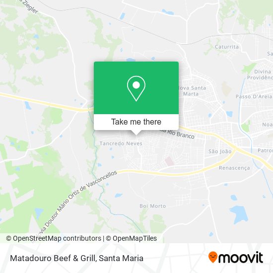 Matadouro Beef & Grill map