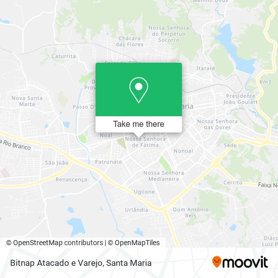 Bitnap Atacado e Varejo map