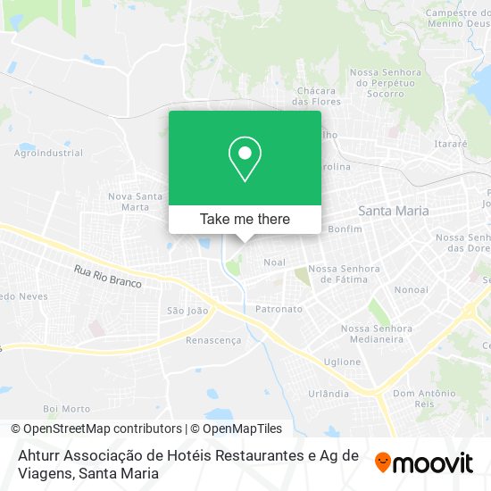 Ahturr Associação de Hotéis Restaurantes e Ag de Viagens map
