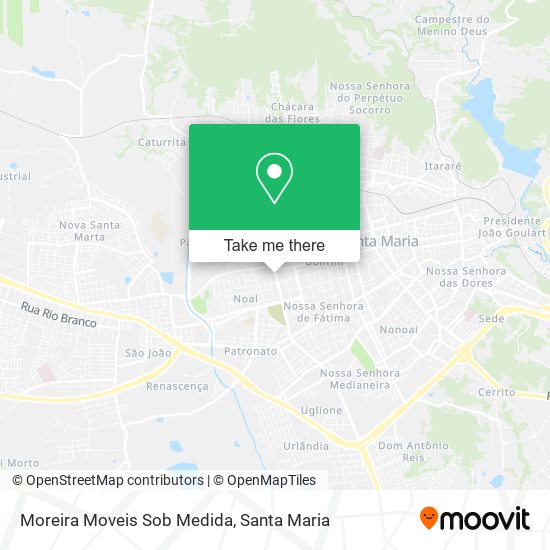 Moreira Moveis Sob Medida map